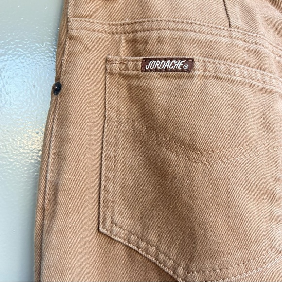 Classic VTG Jordache Brown Denim Hiking Gorpcore Y2K Jeans 10 High Rise Casual - Picture 5 of 12